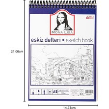 Eskiz Defteri A5 120 G 50 Yp Telli