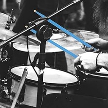 Baget Mavi - Davul - Bateri Bageti Drumsticks 5A Pürüzsüz Yüzey