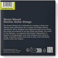 3PDEN1046 Nikel Orta Elektro Gitar Telleri (3'lü Paket)