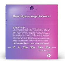 Venüs Akustik Gitar Teli Vag Sl 10-47 Super Light