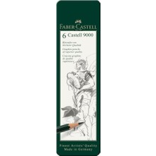 Graphite Aquarelle Kurşun Kalem Seti, 5’li, Metal Kutu, Hb-2b-4b-6b-8b, Siyah Naturel, Suda Çözünür, Teknik Çizim ve Eskiz Için, Dayanıklı Uç