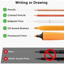 500 Yaprak Şeffaf Yapışkan Notlar, 10 Ped Şeffaf Yapışkan Notlar, Kendinden Yapışkanlı Su Geçirmez ve Yeniden Yazılabilir Işaretleme Kağıdı, Ofis Belgeleri Veya Kitaplar Için (75×75 Mm, 7 Renk)