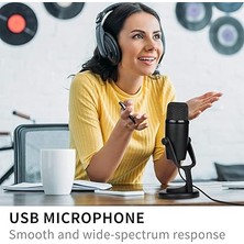 BY-PM500 USB Kondansatör Mikrofon