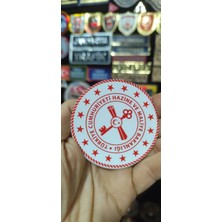 Çukurova Ütü Hazine ve Maliye Bakanlığı 3D Arması Göğüs Kol Patch Cırtlı 7 cm