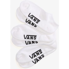 Vans Classic Kick Unisex Beyaz Çorap.-
