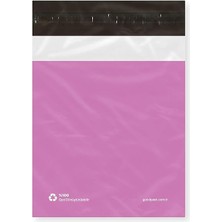 Fuşya Kargo Poşeti 18X25+5 cm - 100 Adet