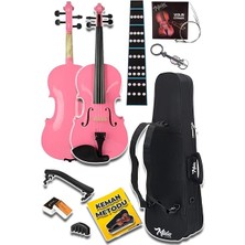 HGA24PİNK-TYS Pembe 1/2 Çocuk Kemanı (8-10 Yaş Için)