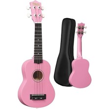 UKX-901 Pk Pembe Soprano Ukulele (Askı Çanta Metod Pena)