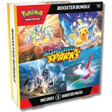 Pokemon Surging Sparks SV08 Booster Bundle 6 Paket