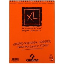 Croquis Xl Albüm 90GR Üsten Spiralli A4 50YP Resim ve Çizim Blokları