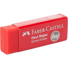 Kırmızı Silgi, 20’li, Kurşun Kalem Izlerini Kolayca Silen, Yumuşak ve Dayanıklı Yapı, Doğa Dostu Tasarım