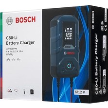 C80-LI 6V &12V Akü Şarj Cihazı C Serisi