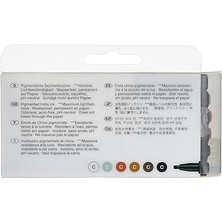 Pitt Çizim Kalemi Kaligrafi Seti 6’lı