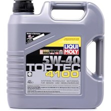 Moly Top Tec 4100 5W-40 4 L Otomotiv Bakım Ürünü