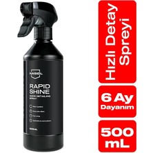 Rapidshine Araçlar Için Hızlı Nano Detailer Spreyi 500 Ml, Kolay Uygulama, 6 Ay Dayanım