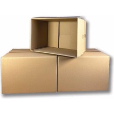 Sağlam Taşıma Kolisi Çift Oluklu Boş Koli, Karton Kutu, Çeyiz Kutusu, Taşınma Kolisi 10 Adet