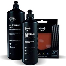 Clearub 305 Araç Orta Çizik Giderici Pasta CILA-500 Gr-Boya Koruma Parlatma Wax, Detailing, Güçlü Çizik Alıcı Araç Pasta Cila, Boya Koruyucu ve Parlatıcı Oto Polisaj