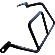 Çanta Demiri, Royal Hunter 350, Motosiklet Çanta Taşıma Aparatı, Siyah Boyalı Metal Boru Büküm (Sol Taraf)