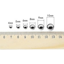 Magnet 100 Adet 4mm Çelik Bilya, Çok Amaçlı Bilye, Tane Demir Misket Rulman