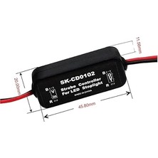 Adet Stop Fren Çakar Modülü LED Ampul Uyumlu 4 Hızlı 4 Yavaş Sonra Sabit