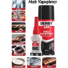 Derby Hızlı Yapıştırıcı 100 ml Çift Kompenantlı 1 Adet