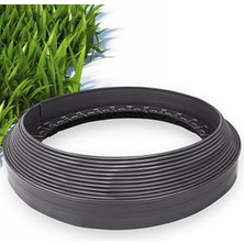 Garden Çim Ayırıcı 15 M Siyah Çim Sınırlayıcı Taş Toprak Ayıracı Çim Ayracı Çim Ayırıcı Bariyeri