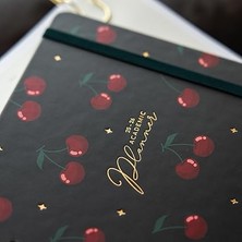 A5 Spiralli 16 Aylık Akademik Ajanda - Kiraz