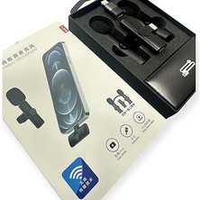 Yaka Mikrofonları 2li For Type-C For Iphone Tüm Modeller Video Kaydı, Podcast, Röportajlar, Youtube, Tiktok ve Vlog Için Mini Mikrofon