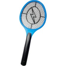 1 Adet Pilli Sinek Raketi, Sivrisinek Öldürücü, Elektrikli Sineklik Aleti - Piller Dahil Değildir