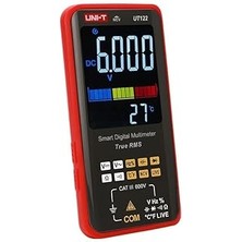 UT122/UT121A/B Smart Digital Multimeter True Rms Voltage Frequency Dual Display Ncv Lıve Auto Range 6199 Count Meter (UT122)
