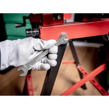 8 Parça Anahtar Takımı Seti Ağzı Açık Çift Taraflı 6-22MM 6X7-8X9-10X11-12X13-14X15-16X17-18X19-20X22 Araba Motorsiklet Bisiklet Tamiri Somun Sıkma Aparatı