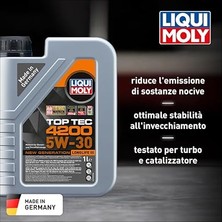 Moly Top Tec 4200 5W-30 New Generation 1 Litre Otomotiv Bakım Ürünü