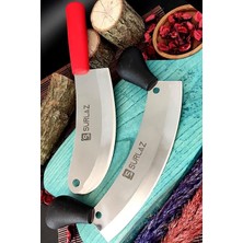 Kıyma Soğan Bıçağı Sürlaz 2'li Kebap Seti Satır Zırh