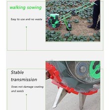 Gübre Aplikatörü Tohum Ekme Makinesi Rulo Ekme Makinesi Ekici Aracı Hassas Ayarlanabilir Bahçe Ekme Makinesi, Ekim ve Gübreleme 12 Tohumlama Nozulları