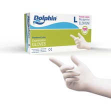 Ayko Pudralı Lateks Eldiven 100 Adet L Beden
