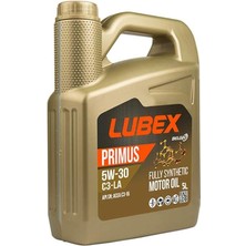 Primus C3-La 5W/30 5 Lt Tam Sentetik Partiküllü Motor Yağı