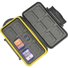 Çoklu Memory Card Case MC-SDMSD24 Hafıza Kartı Koruma Kutusu 12 Adet Sdhc ve 12 Adet Microsd Kart Için – Son Derece Su Geçirmez ve Darbeye Dayanıklı Kutu Kasa Kasa Çanta Kılıf Saklama Kutusu