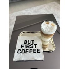 Ayko But First Coffee Desenli Kokteyl Peçete