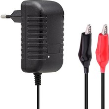 Akü Şarj Cihazı 3 ile 12 Amper Arasında Oyuncak Araba, Kuru, Asitli Sulu, Jel, Motor ve Motosiklet Aküleri Için Uygundur (12 Amper ve Üstü Akülere Uygun Değildir)