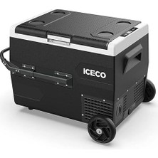 K65S 12/24V 65LT Akülü, Kablolu, Kompresörlü Tekerlekli Outdoor Oto Buzdolabı & Dondurucu