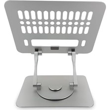Ayko Tablet Bilgisayar Uyumlu Stant Açısı Ayarlanabilir Tutucu Tok Alüminyum iPad Air Uyumlu Kare TABAN%100 Tok Alüminyum Alaşımlı Katlanır PH09