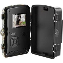 Ayko 16MP Full Hd 1080P Gece Görüşlü Foto Kapan – 0.8 Sn Tetikleme, 10M Algılama Mesafesi, 2.0” Ekran, 9’lu Fotoğraf Çekim, Pır Sensörlü Av ve Güvenlik Kamerası Camera Trap V-01