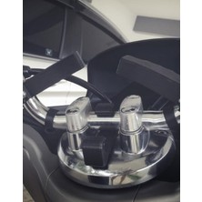 Pcx Gidon Poşet Askı Aparatı Siyah / Diğer Açık Gidonlu Motosikletlerle Uyumlu