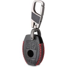 Deri Anahtar Kılıfı (Mercedes Cla,e,c,b,s,glk Serisi ile Uyumlu)