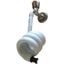 Plastik Hortum Sanayi Wc Hortummatik Tuvalet Taharet Hortumu Katlanabilir Hortum Beyaz 1 Adet