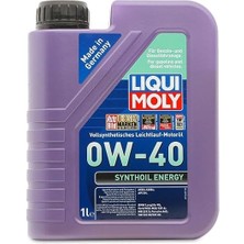 Moly Sentetik Yağ Energy 0W-40 1 Litre Otomotiv Bakım Ürünü