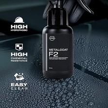 Metalcoat F2 Araç Sprey Nano Seramik Kaplama ve Boya Koruma-50 Ml-1 Yıl Etkili-Hızlı ve Kolay Uygulama, Oto Detaling, Araba Seramik Cila, Boya Parlatma, Hidrofobik Nano Koruma