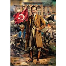 Puzzle - Atatürk Destanı / 260 Parça Puzzle, #3351