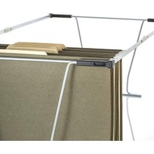 Ayko Evrensel Asılı Dosya Çerçevesi, Harf ve Yasal Boyut, 24 Inç Ila 27 Inç, Çelik, 1 Set (91966)