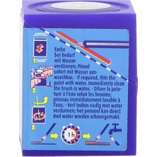 - Su Bazlı Maket Boyası Çelik Metalik 18 ml (36191)